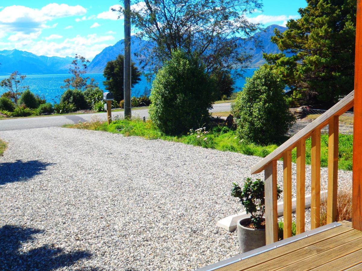 Lakefront Fantail Cottage Lake Hawea, Wanaka Εξωτερικό φωτογραφία